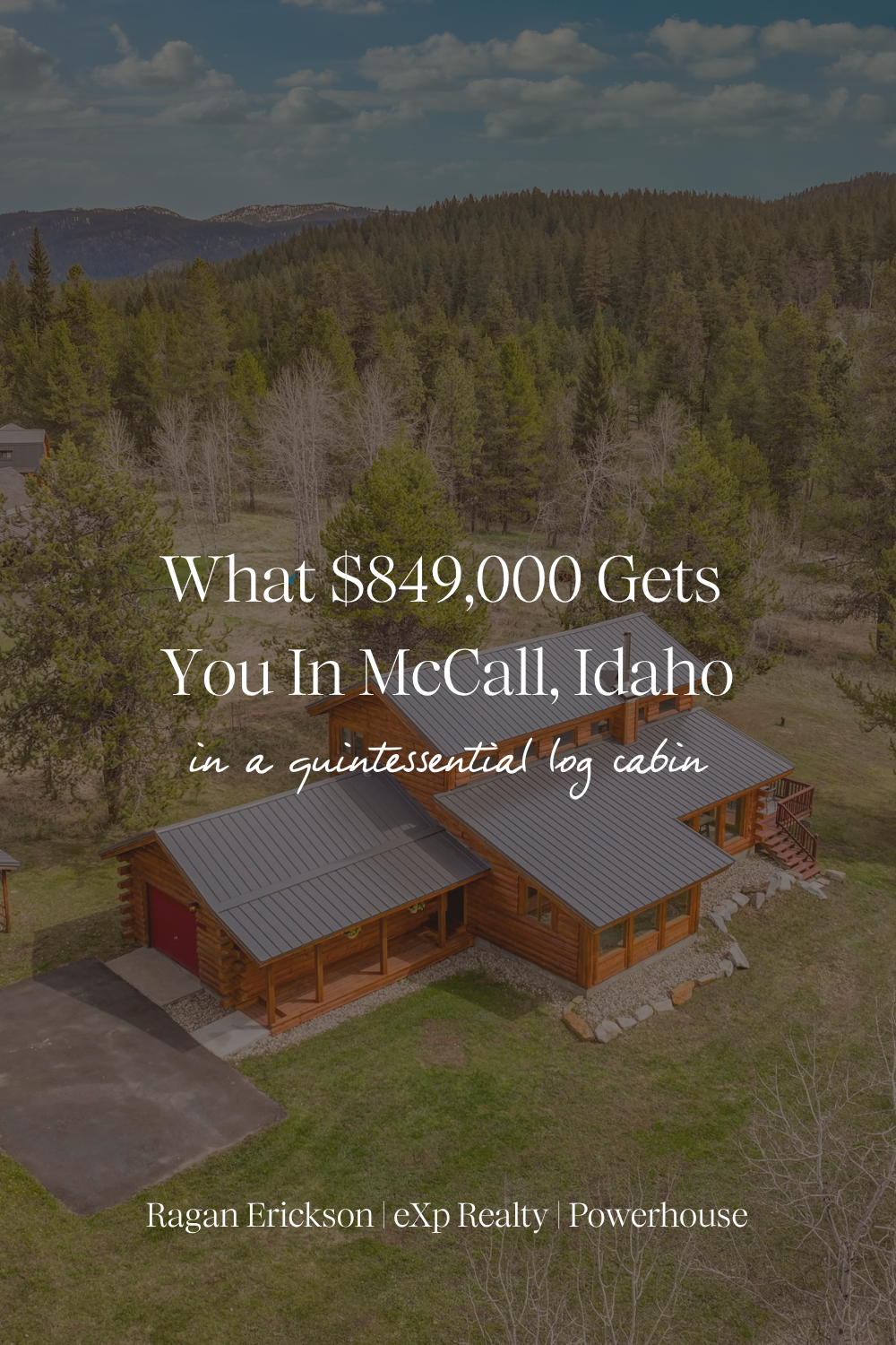 Cabin for Sale in McCall, Idaho | Lake Fork Estates Log Cabin